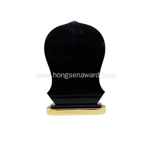 Stock Souvenir Wooden award plaque frame trophy